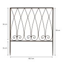 Beetzaun aus Metall 50 x 44,5 cm