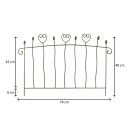 Beetzaun Gartenzaun aus Metall