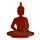 Gartenfigur Buddha Metall rostig